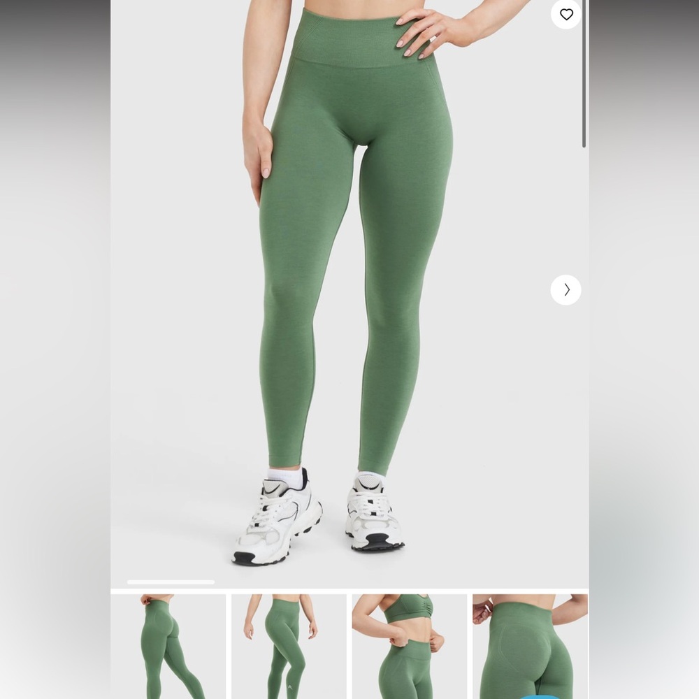 ONER active effortless legging M forest green euc